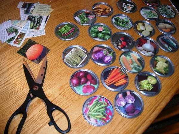 Urobte si rastlinné znaky sami alu viečko obrázky zelenina