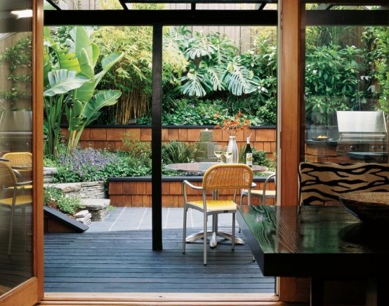 Tipy na dizajn malej záhradnej terasy