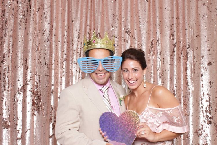 svadobná hostina fototapeta pozadia flitrová tkanina