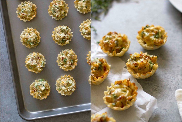 Mini francúzske cibuľové koláče na piknik piknik-recepty-francúzsko-cibuľové-tartaletky