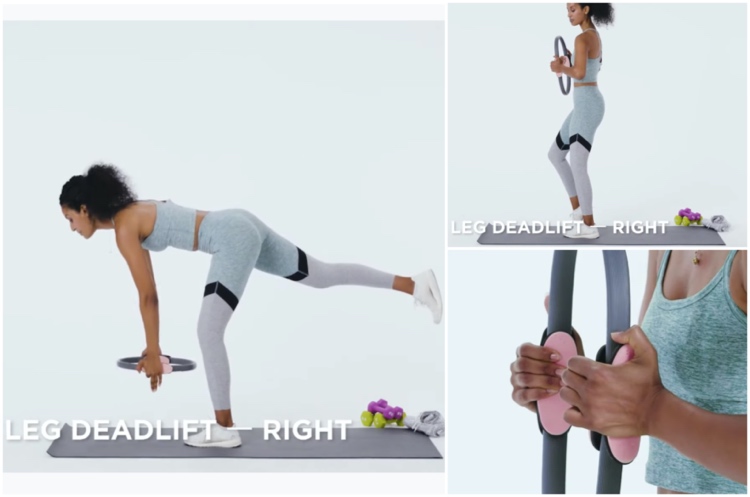 Cvičenie pilates ring pre začiatočníkov