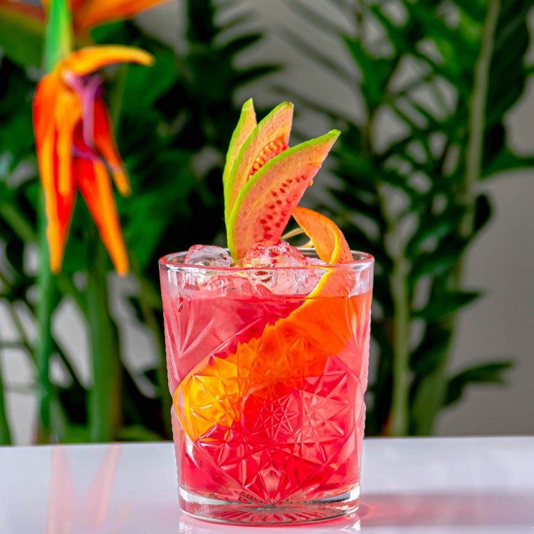 Mix Campari Milano recept ružové koktaily Pink Gin