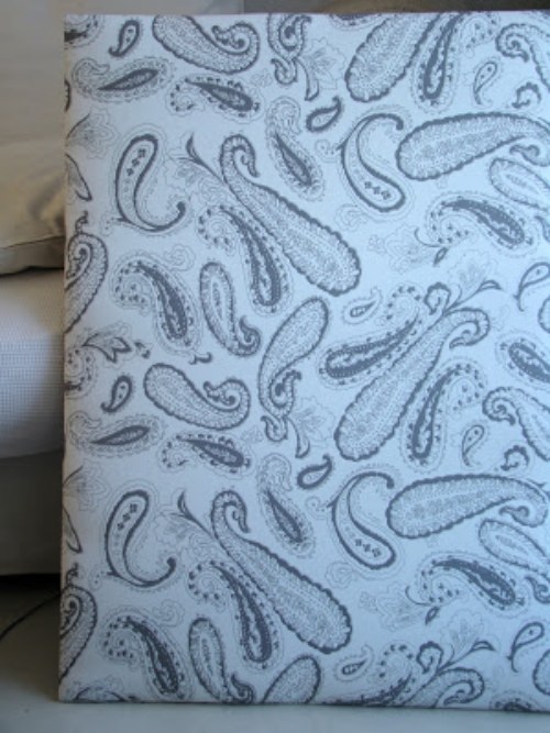 Samoobslužný rámový rám rámu nástenky urobte si sám Nástenka pre domácich majstrov so vzorom rámovej textílie