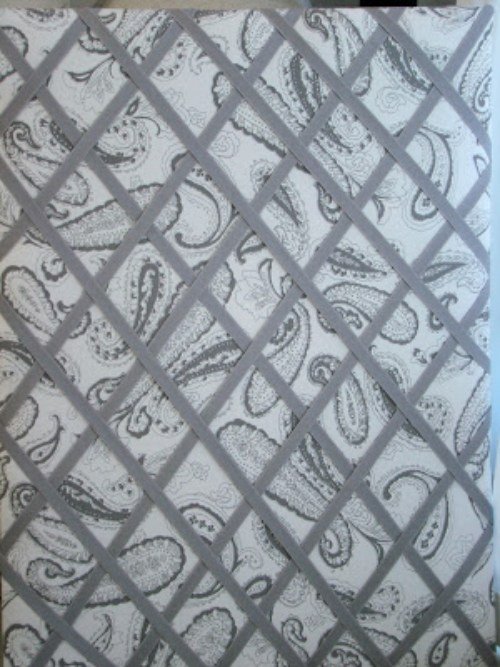 DIY rám nástenky v tvare diamantu Urobte si sami nástenka s rámom v tvare diamantu