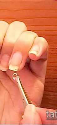 Photo Nail Piercing (value) - example drawing - 034