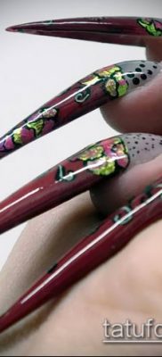 Photo Nail Piercing (value) - example drawing - 053