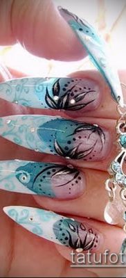 Photo Nail Piercing (value) - example drawing - 054
