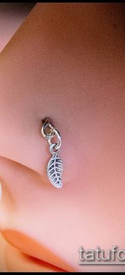 Photo Piercing of the nose (Tattoo Nose Piercing) (value) - example drawing - 016