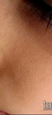 Photo Piercing of the nose (Tattoo Nose Piercing) (value) - example drawing - 060