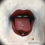 zdjęcie Piercing języka od 03.02.2018 №127 - Piercing języka -