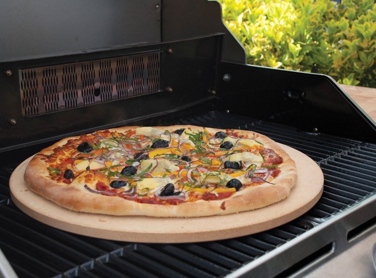 gril na pizzu návod na pečenie kameňa z kameňa