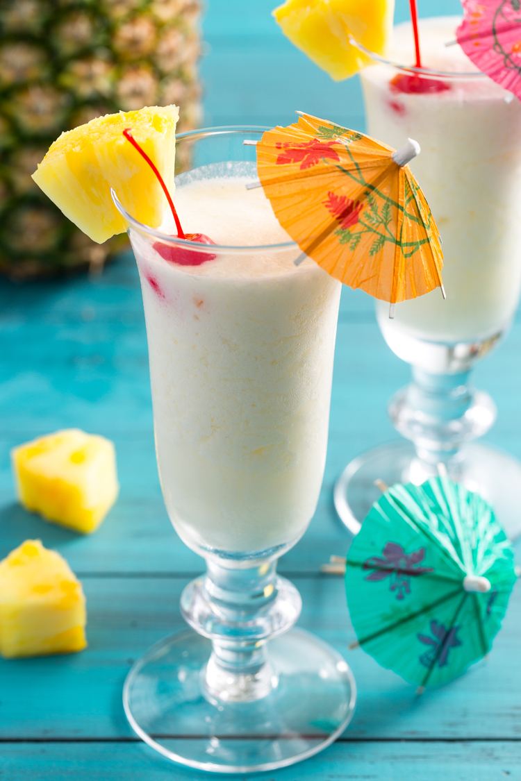 pina-colada-recept-ľad-drvený-ľad-ozdobiť
