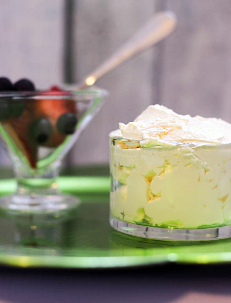 recept na dezertný krém pina colada