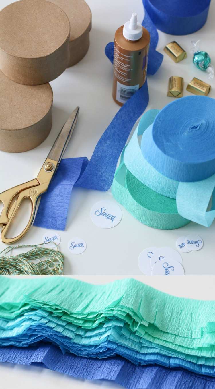 pinata-drotár-malé-darčeky-krepový papier