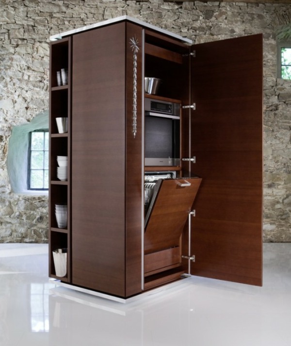 Priestorovo úsporné nápady pre domácu kuchyňu-philippe-starck