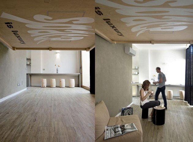 posteľ zavesená na strope písací-priestor-je-luxusný-renato-arrigo