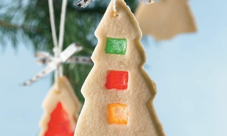 Sušienky zdobia vianočné ozdoby na vianočný stromček jedlé džemy