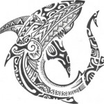 Polinéz tetoválási vázlatok 7