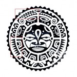 Polinézia tetoválás vázlatok - nap