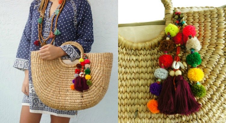 Košíková taška pre úspešný letný look pom-pom-shoes-leto-trend-košík-taška-príslušenstvo-príves