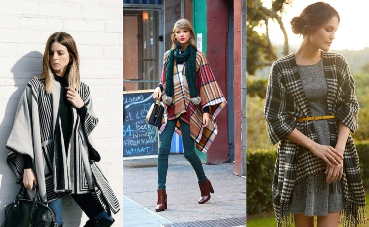 Skombinujte pončo k dokonalému outfitu