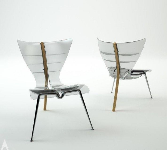 Manta stolička ocenená dizajnom tri nohy