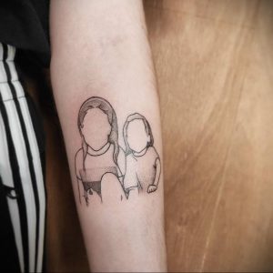 Tatuaż dla par z portretami sióstr - zdjęcie 2