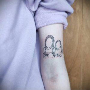 Tatuaż dla par z portretami sióstr - zdjęcie 3