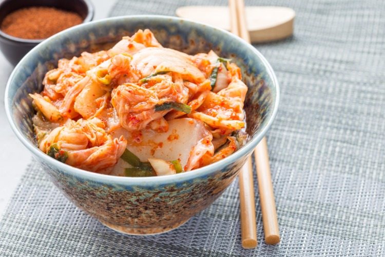 kimchi ako probiotiká potravinársky fermentovaný prírodný produkt pre lepšiu črevnú flóru