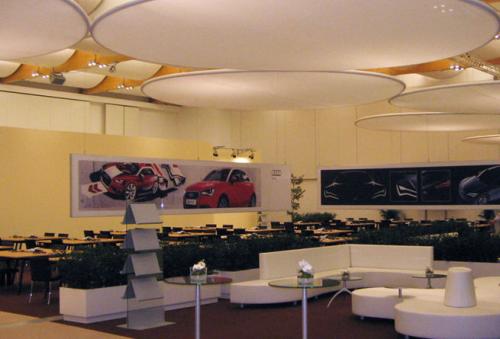 moderný dizajn stropu od procedec chenel guľatý