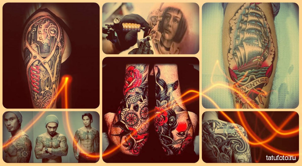 Професионални татуировки - снимки на готови произведения от най -добрите майстори