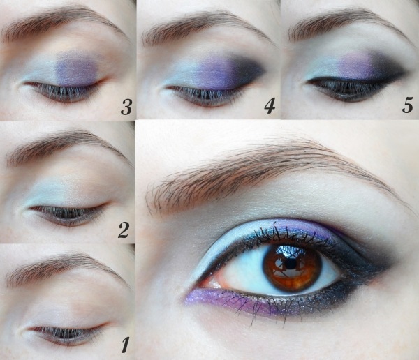 jednoduché tipy na výrobu očných farieb