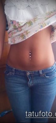 Zdjęcie Piercing do pępka (tatuaż) (wartość) - przykładowy rysunek - 097