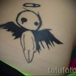très simple tatouage - une photo du tatouage fini 02092016 2126 tatufoto.ru