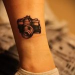 małe i proste tatuaże na nodze - zdjęcie gotowego tatuażu 02092016 7141 tatufoto.ru
