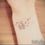 małe proste tatuaże - zdjęcie gotowego tatuażu 02092016 10151 tatufoto.ru