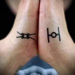 bardzo prosty tatuaż - zdjęcie gotowego tatuażu 02092016 6157 tatufoto.ru