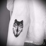 proste tatuaże wilka - zdjęcie gotowego tatuażu 02092016 2190 tatufoto.ru