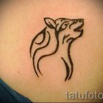 proste tatuaże wilka - zdjęcie gotowego tatuażu 02092016 4192 tatufoto.ru