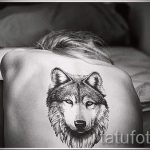 proste tatuaże wilka - zdjęcie gotowego tatuażu 02092016 7195 tatufoto.ru