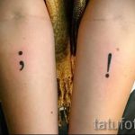 proste znaki tatuażu - zdjęcie gotowego tatuażu 02092016 4225 tatufoto.ru