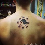 proste hieroglify tatuażu - zdjęcie gotowego tatuażu 02092016 5232 tatufoto.ru