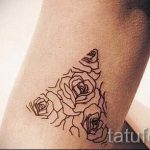 proste tatuaże z linii - zdjęcie gotowego tatuażu 02092016 3235 tatufoto.ru