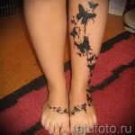 proste tatuaże na łydce - zdjęcie gotowego tatuażu 02092016 1255 tatufoto.ru
