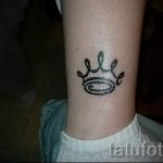 proste tatuaże na nodze - zdjęcie gotowego tatuażu 02092016 9276 tatufoto.ru