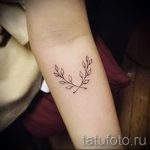 prosty tatuaż na przedramieniu - zdjęcie gotowego tatuażu 02092016 1287 tatufoto.ru