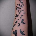 prosty tatuaż na przedramieniu - zdjęcie gotowego tatuażu 02092016 2288 tatufoto.ru