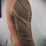proste rękawy tatuażowe - zdjęcie gotowego tatuażu 02092016 5321 tatufoto.ru