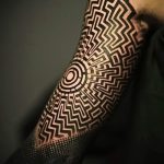 proste tatuaże rękawów - zdjęcie gotowego tatuażu 02092016 6322 tatufoto.ru