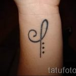 proste tatuaże dla dziewczynek - zdjęcie gotowego tatuażu 02092016 10376 tatufoto.ru